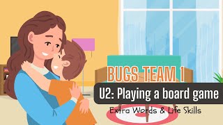 Bugs Team 1 U2 Playing A Board Game Nursery And Rhyme Nursery Rhymes Esl For Kids English