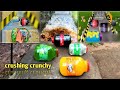 Crushing Crunchy & Soft Things! Breaking glass bottles ⚠️🔥 #shortvideo #asmrtiktok #asmr