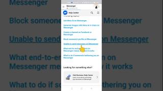 How to fix messages unable to send on messenger | #shorts #shortsviral #trending