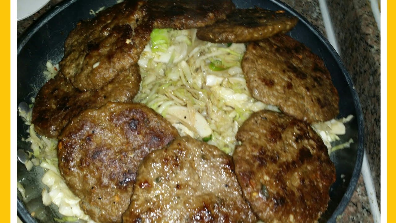 STIR FRY CABBAGE W/ LEFTOVER BEEF PATTIES YouTube