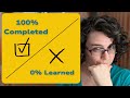 Course Completion Rates Are a LIE - They Don't Measure Learning