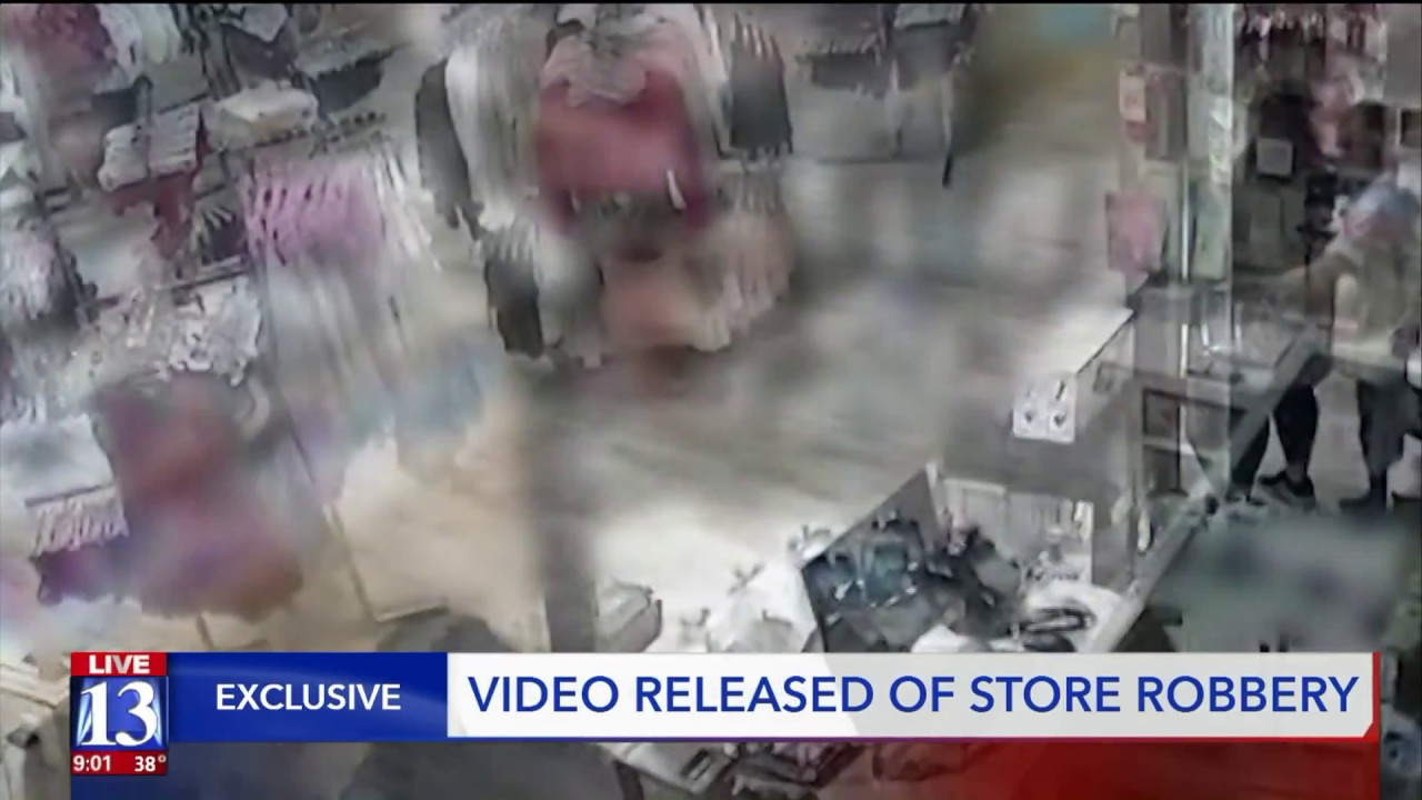 Surveillance Video Captures Robbery at Adult Sex Shop photo