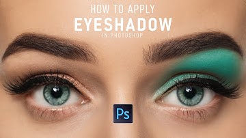 How to apply eyeshadow in Photoshop