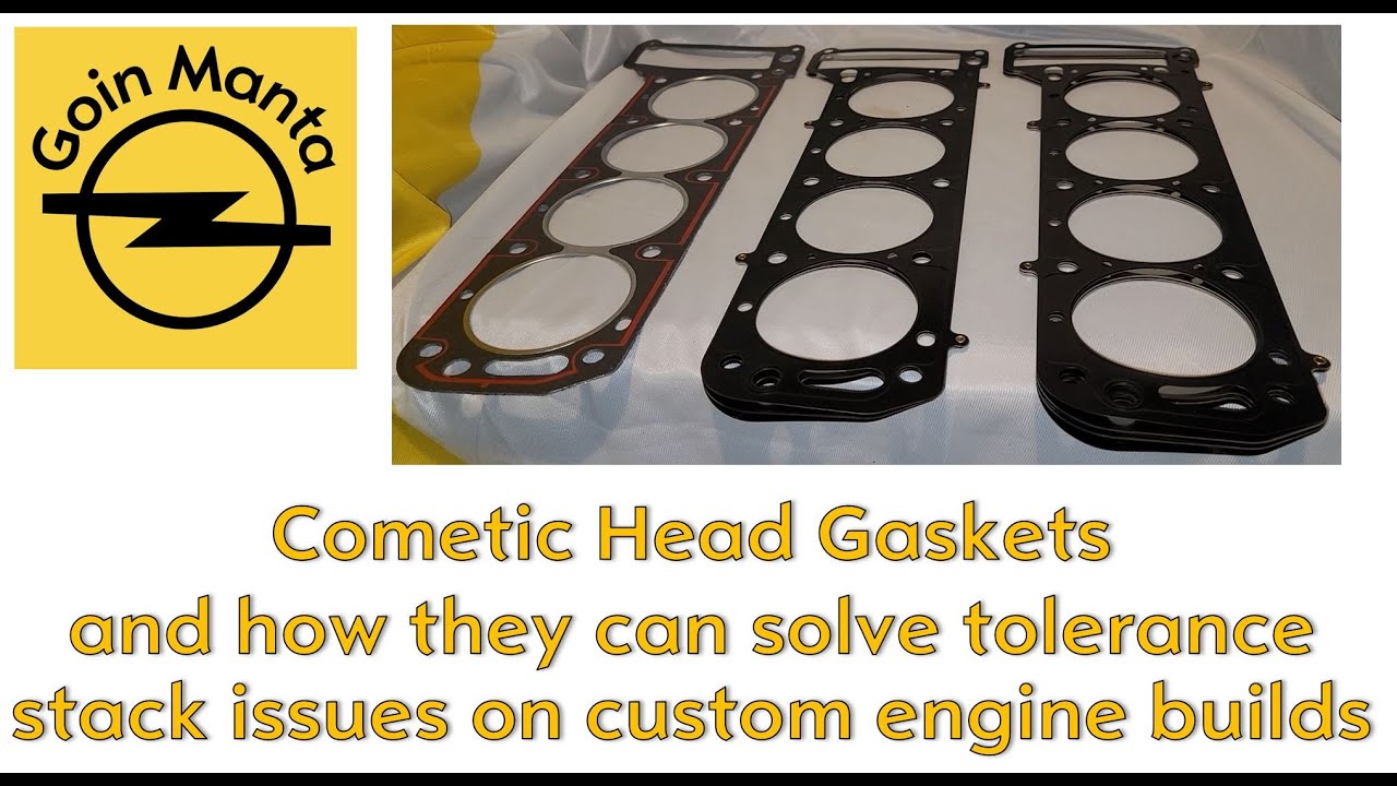 How Cometic Head Gaskets can cure high compression in an Opel CIH Motor