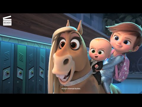 The Boss Baby Family Business (7/8) | Fighting baby ninjas