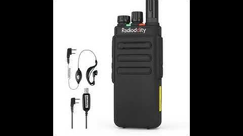 Radioddity GD77 S demo revised with Open GD77 firmware