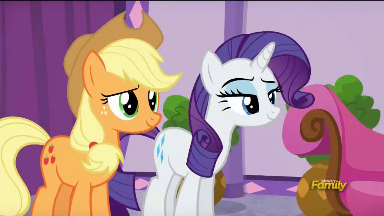 MLP Fim Rainbow dash in the Spa Applejack's "Day" Off [720p]