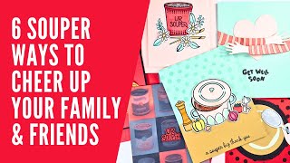 6 Souper Cards to Cheer Up Your Family and Friends | Hero Arts December Club Haul