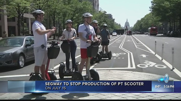 Segway to stop production of PT Scooter