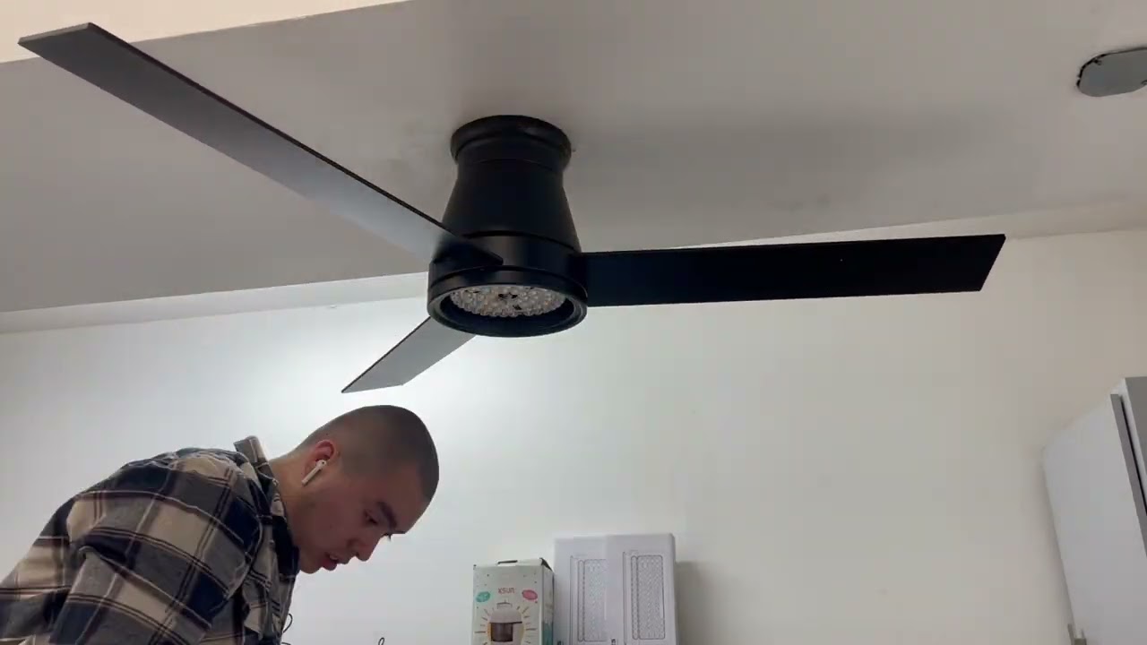 ⭕🔥⭕ Viossn 52-Inch Flush Mount Ceiling Fan Unboxing and Review! ✅  
