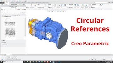 Creo Parametric - Circular References (Part 1) - Assemblies & Top Down Design