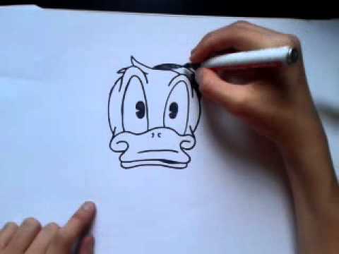 Even Voorstellen How To Draw Donald Duck Youtube