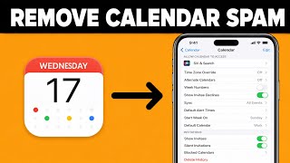 How to Remove Calendar Spam on iPhone