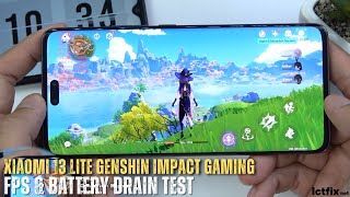 Xiaomi 13 Lite Genshin Impact Gaming test | Snapdragon 7 Gen 1 screenshot 5