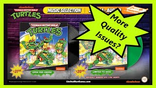 Limited Run Games TMNT NES Vinyl Record: More Quality Control Issues!?!?!