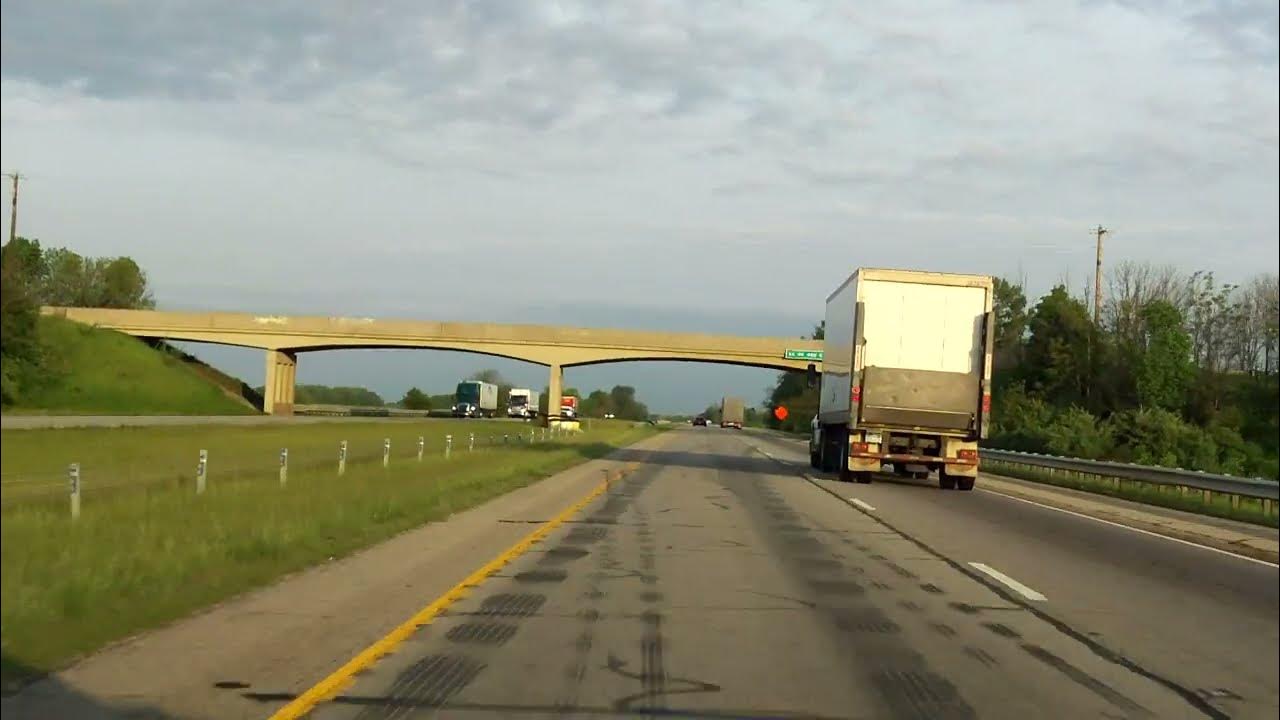 Interstate 70 Indiana (Exits 137 to 123) westbound YouTube