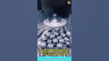 Inside the Factory: Hypnotic Machine Workflow in Action ⚙️ | Industrial Tech Power #Shorts