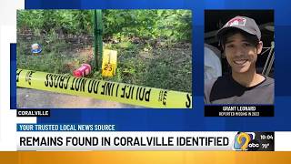Human remains identified as Coralville man missing since 2023