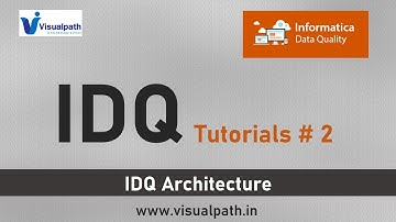 #2 Informatica Data Quality(IDQ) Architecture Overview | Informatica Data Quality Tutorial