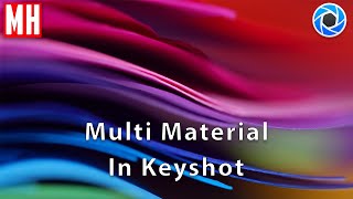 Famous Multi Material in Keyshot 9.0 Pro Net Worth
