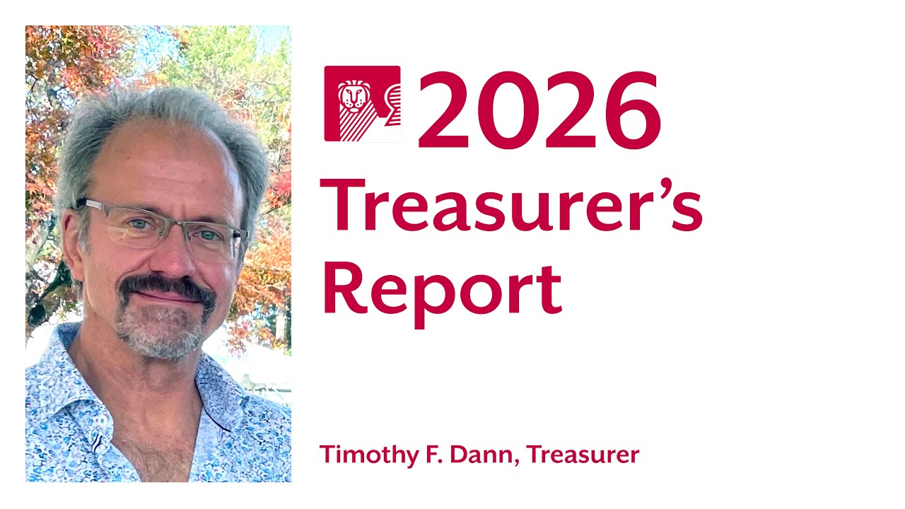 Отчет казначея за 2026 год