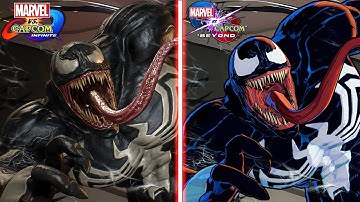 Marvel Vs. Capcom Infinite & Beyond - All Character Models Comparison (Original vs Beyond) - 4k