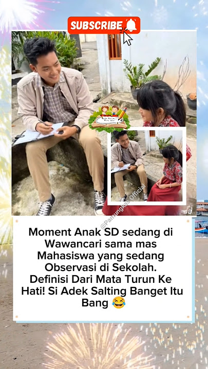 Moment lucu Anak SD salting sama mas Mahasiswa #sd #viralvideo #trendingshorts #shorts