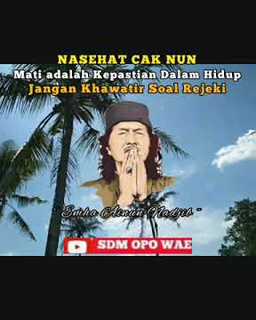 story wa Cak Nun Jangan Memastikan Kehidupan #shorts #caknun #mbahnun #storywa #motivasihidup #ngaji