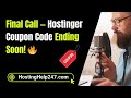 Best Hostinger Coupon Code 💸 Get Hostinger CHEAP in 2026!