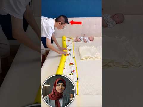 طلبت الأم من الأب الإعتناء بالطفل فهكذا كانت طريقته