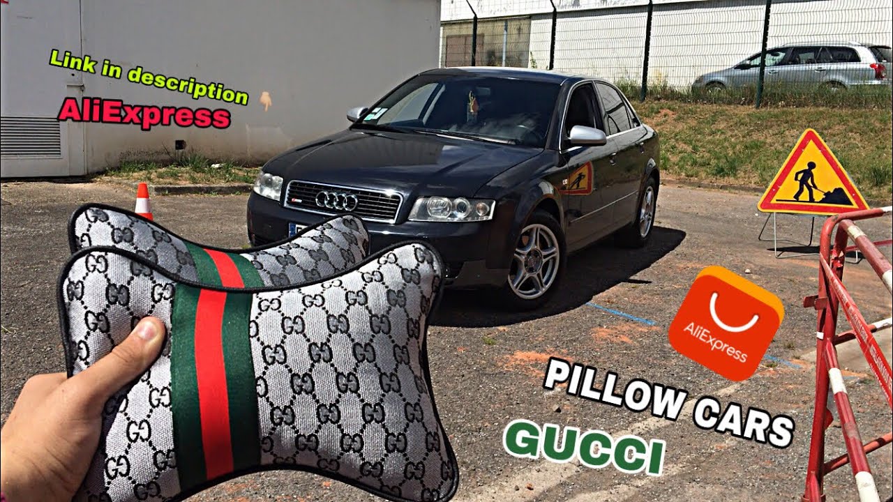 gucci neck pillow