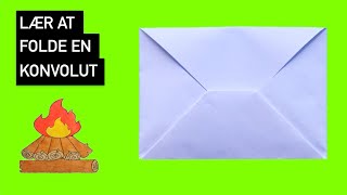 Hvordan folder man en konvolut i papir?? - Origami