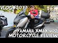 Vlog#207 Yamaha XMAX 400 Motorcycle Review Singapore