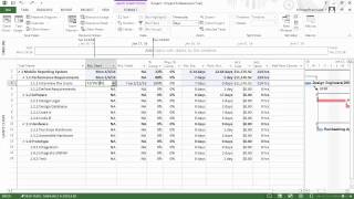 27  How to record actual progress on a project