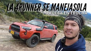 Probando el Crawl control de la Toyota 4runner TRD Pro