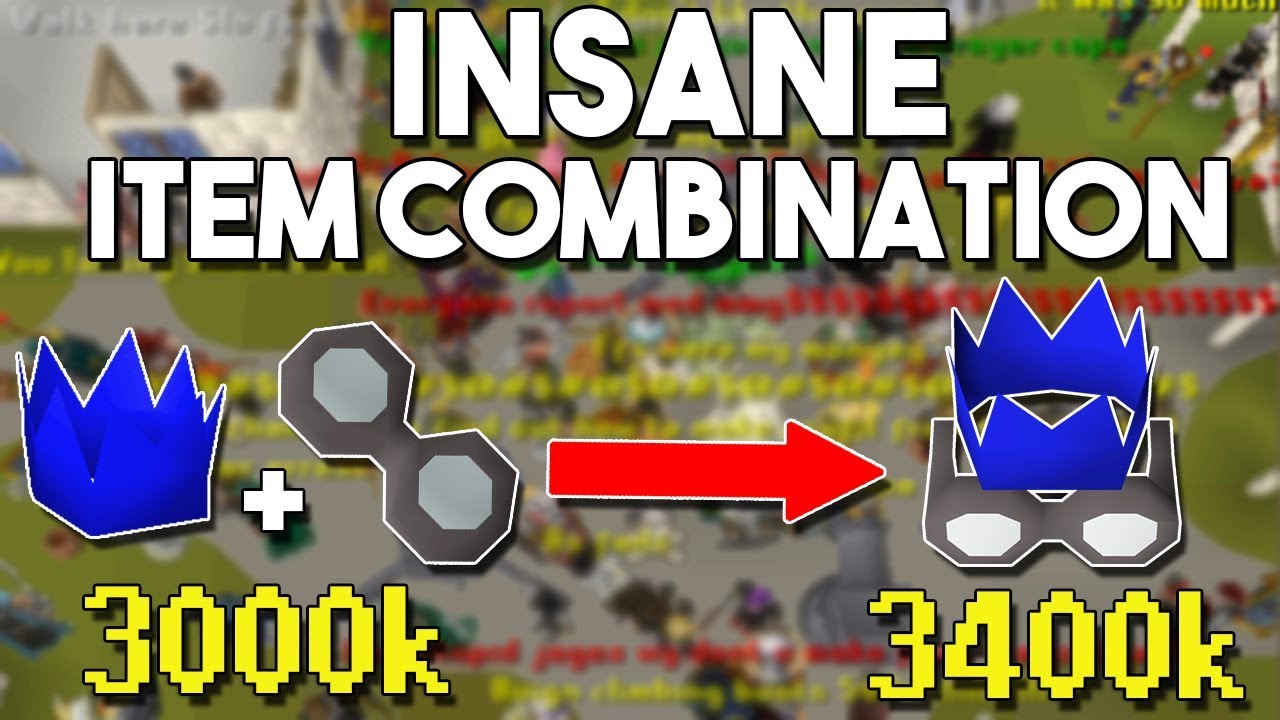 I Made 12 Mil Combining These Random 2 Items Easy Oldschool Runescape Money Making Method Osrs Youtube
