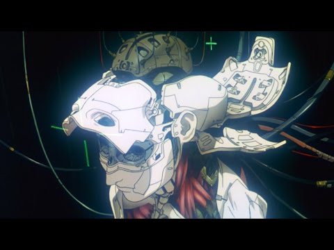 Ghost In The Shell (1995) - Making of a Cyborg Intro Scene & Credits 60fps FI - sub ESP & ENG