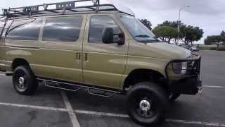 1999 FORD E350 DIESEL VAN 4X4 7,3 POWERSTROKE