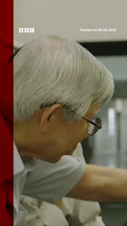 Shingo Naito was six-years-old when the US dropped an atomic bomb on his city of Hiroshima. #BBCNew