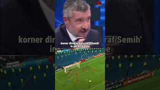 Tümer Metin Euro 2008 Hırvatistan maçı Semih’in golündeki halini anlatıyor