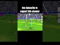 Neymar Jr Free kick against Portugal #efootball #efootballshorts