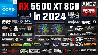RX 5500 XT 8GB Test in 60 Games in 2024