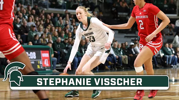Senior Highlights: G Stephanie Visscher | Michigan State Woemn's Basketball