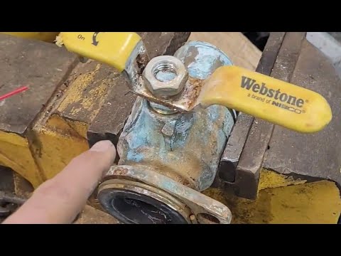 Webstone ball Valve tear down! More interesting than I expected.
