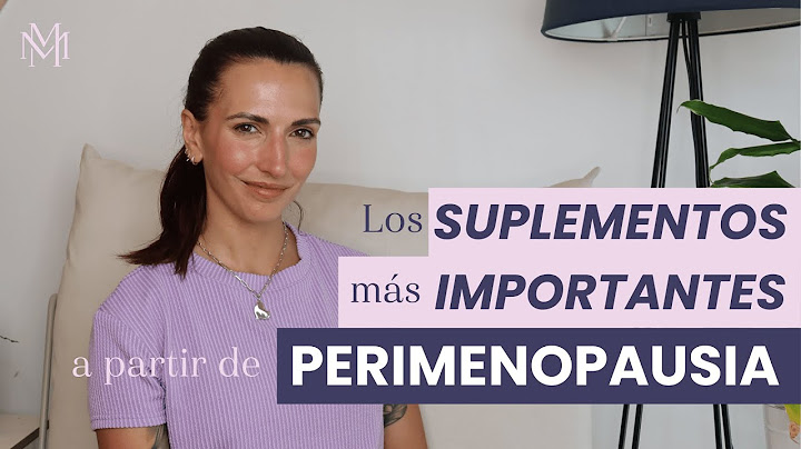 Los suplementos más importantes a partir de perimenopausia