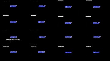 Sega Master System Startup played over 1 million times