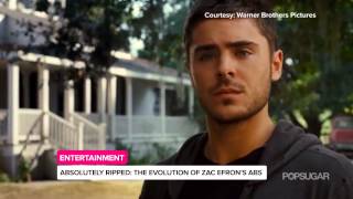Celebrity The Evolution of Zac Efron's Abs Profile