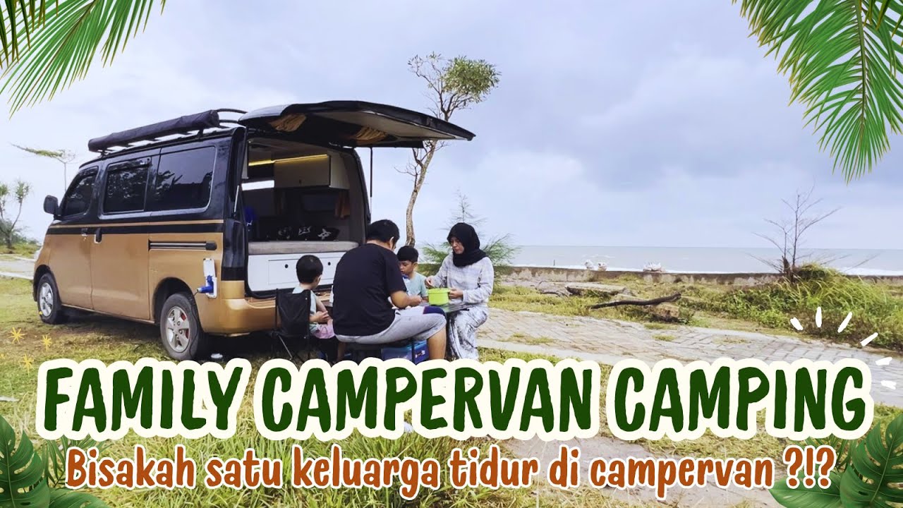 [Семейный выпуск] Семья ночует в кемпервэне: поместится ли он?!?