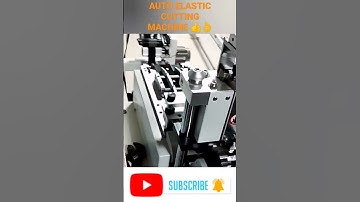 Auto elastic cutting machine.#shorts #live #viral #shortvideo #shortviral #trending