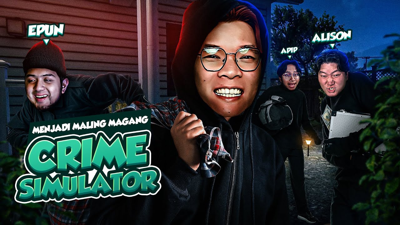 MENJADI MALING MAGANG - Crime Simulator Indonesia Part 1